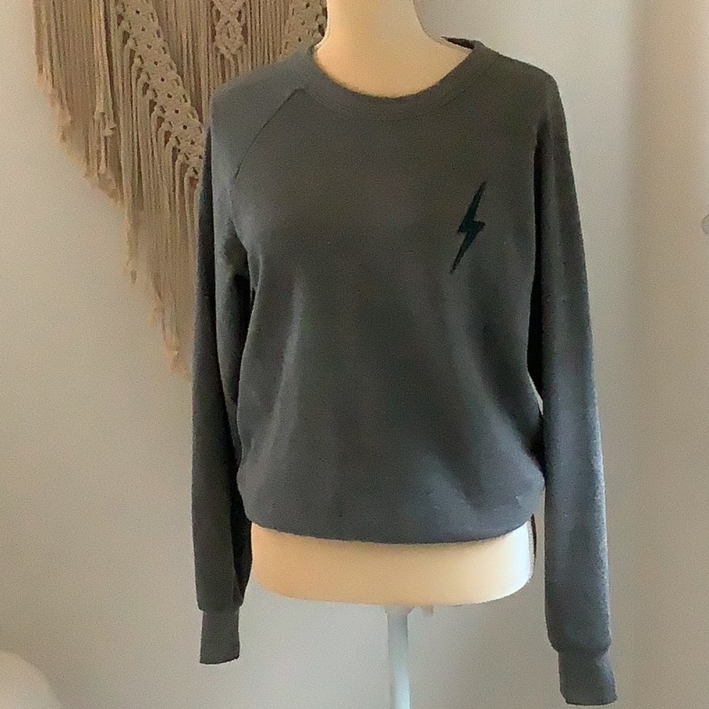 Aviator sweat shirt